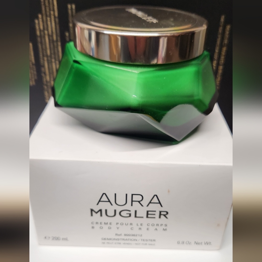 Aura Mugler Women Body Cream 6.8 oz 200 ml New